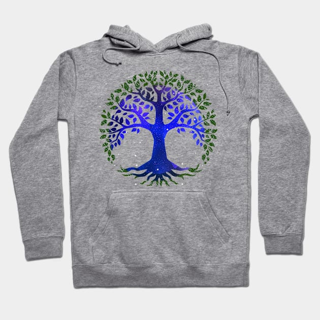 Magical Stars Tree Hoodie by emma17